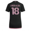 Inter Miami Jordi Alba #18 Bortatröja Dam 2024-25 Korta ärmar